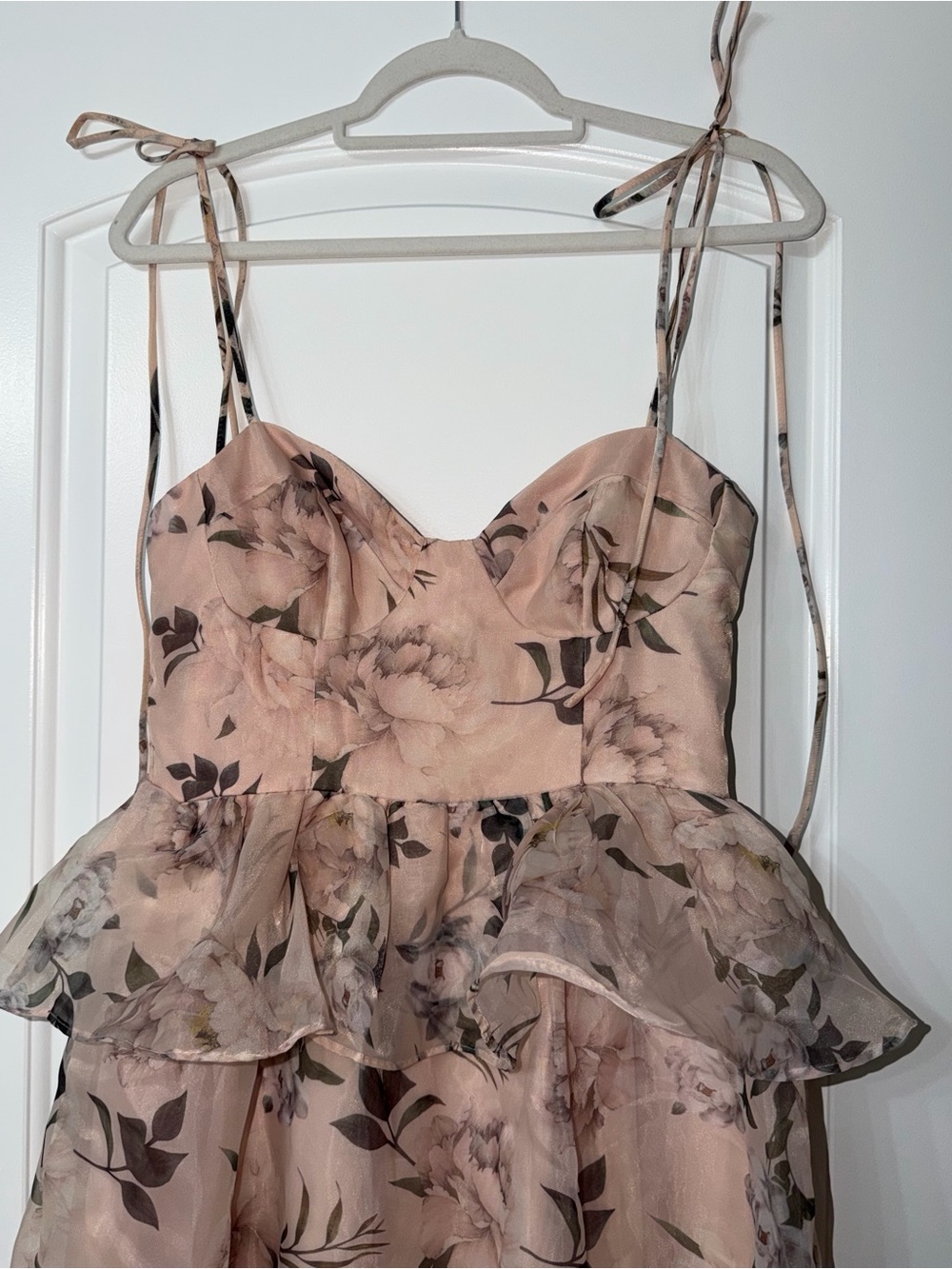 Petal & Pup Kennie Floral Print Midi Dress | Pink Floral | Size Small - Picture 7 of 12